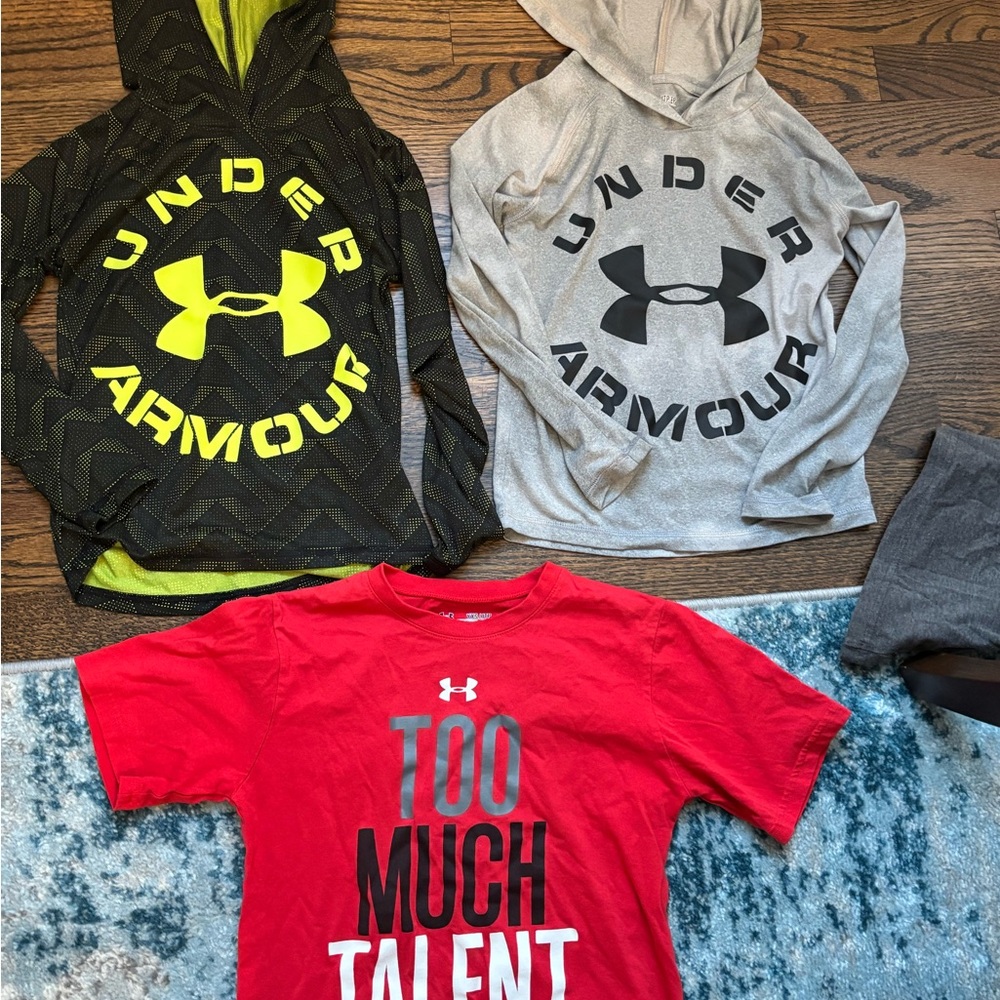 Under Armour Kids Hoodie and Tee Set YXS